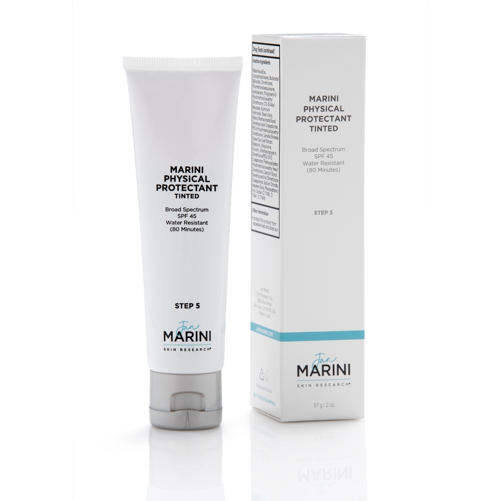 Солнцезащитный крем с тональным эффектом с SPF 45 JAN MARINI Marini Physical Protectant, 57 гр